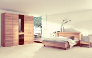 Custom bedroom furnishings