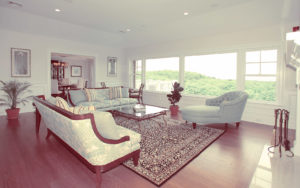 Custom living room furnishings
