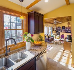 kitchen remodel - Sink - Exodus Construction - luxury coastal homes builder South County RI