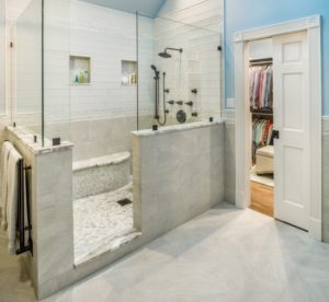 Bathroom Remodel - Custom shower enclosure designs